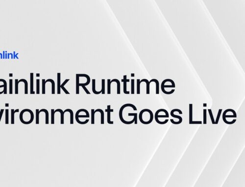 Chainlink Runtime Environment Goes Live, Unlocking Institutional Tokenization at Scale