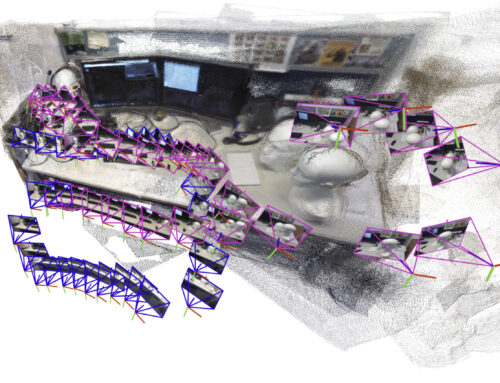 Teaching robots to map large environments