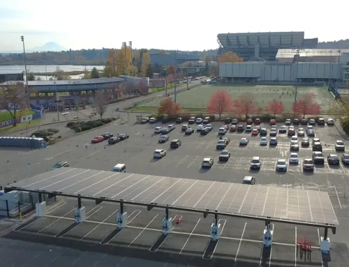 University of Washington to use parking lot solar panels to support clean energy plans 