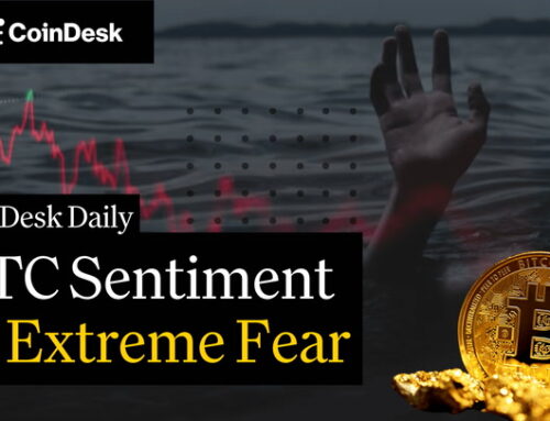 Bitcoin Down More Than 10% on the Week Amid ‘Extreme Fear’ Sentiment