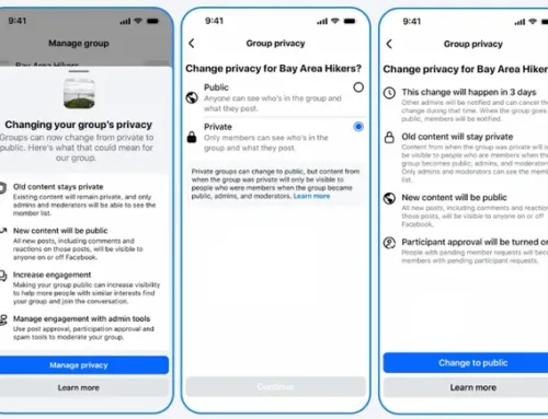 Facebook WIll Now Allow Private Groups to Switch to Public Instead