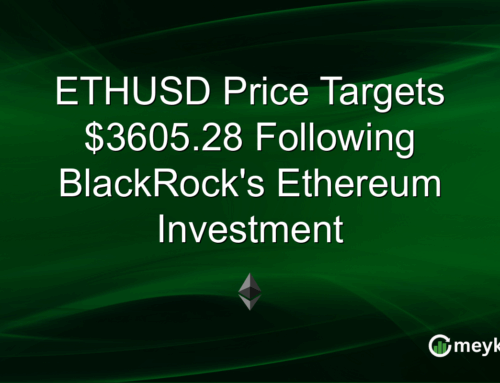 ETHUSD Price Targets $3605.28 Following BlackRock’s Ethereum Investment