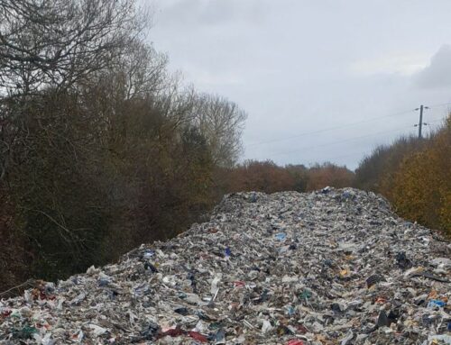 Fly-tippers spark ‘environmental catastrophe’ after dumping 150-meter-long river of waste
