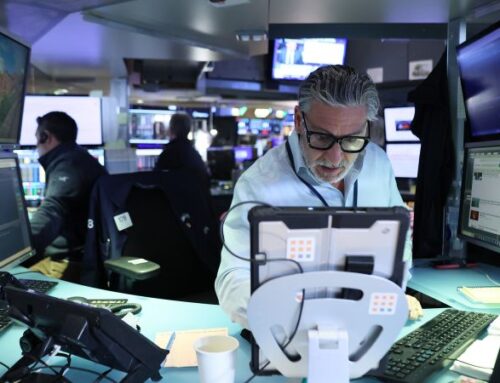 Stocks and bitcoin slide as nerves weigh on market