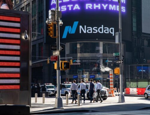 Stocks extend tech-fueled gains; Bitcoin slides