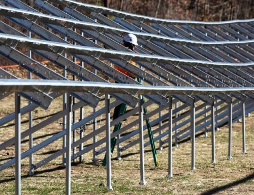 Largest state solar array project underway in Warner