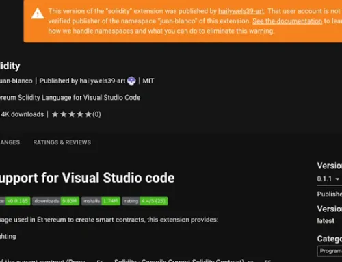 Malicious VSX Extension “SleepyDuck” Uses Ethereum to Keep Its Command Server Alive