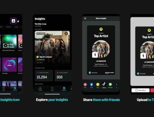 TikTok users can now share tracks and more from Amazon Music