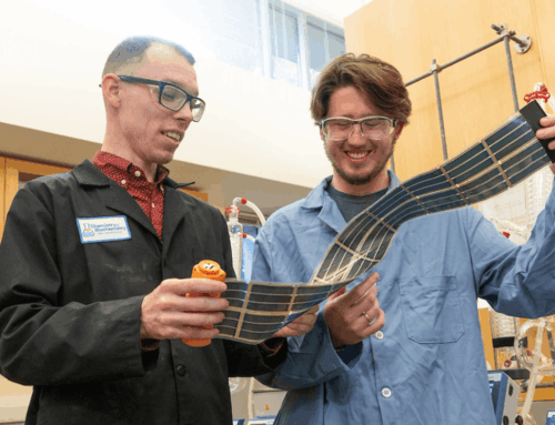 Going green in space: UNC Asheville develops lightweight solar panels for greenhouses