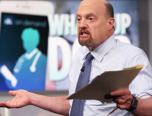 Jim Cramer examines ‘stalled’ stocks Apple, Meta and Tesla
