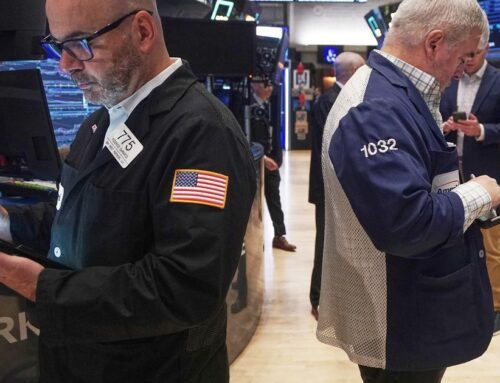 US stocks hold steady as bond yields and bitcoin stabilize