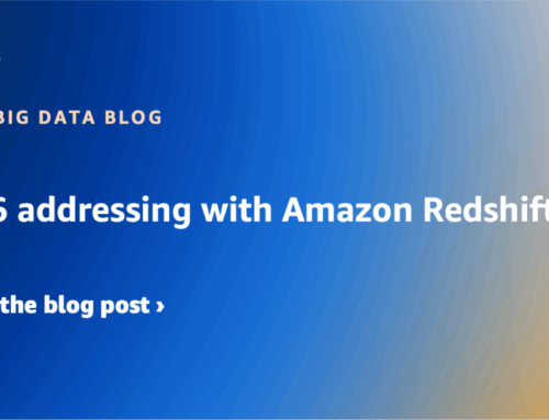 IPv6 addressing with Amazon Redshift