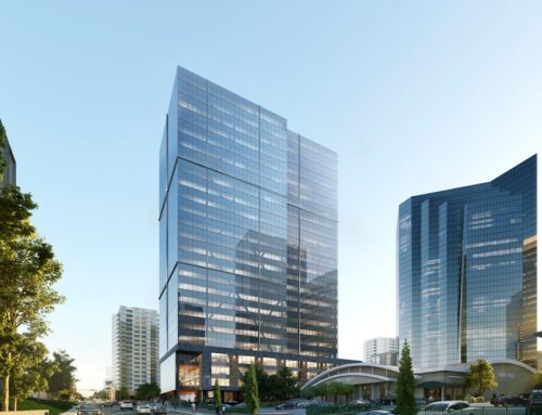 Construction resumes on Amazon-leased Bellevue office tower