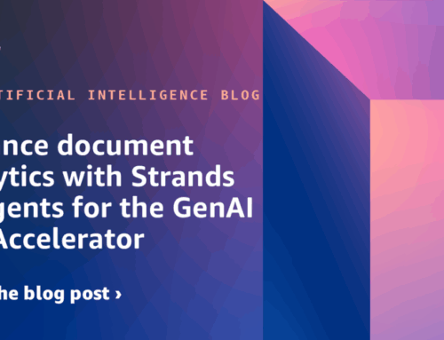 Enhance document analytics with Strands AI Agents for the GenAI IDP Accelerator