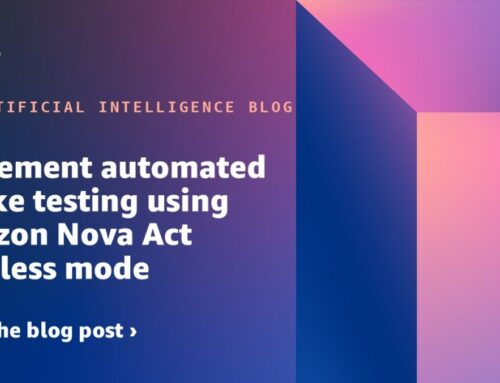 Implement automated smoke testing using Amazon Nova Act headless mode