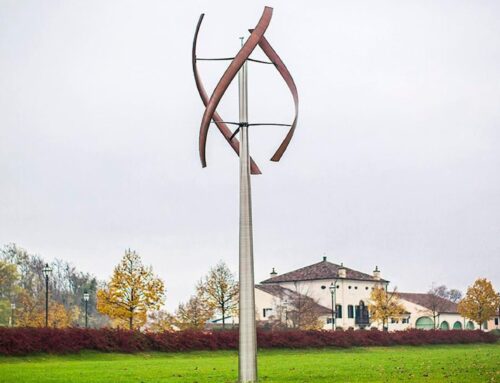 Meet “Pegasus” — Vertical wind turbine produces 4 kW at home this winter