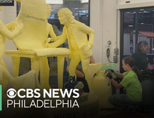 Pennsylvania Farm Show butter sculpture recycled for renewable energy
