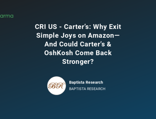 CRI US – Carter’s: Why Exit Simple Joys on Amazon—And Could Carter’s & OshKosh Come Back S