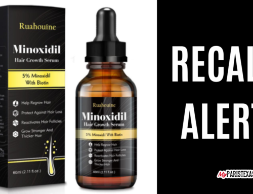 Ruahouine Hair Growth Serum Bottles recalled due to risk of serious injury or death from c