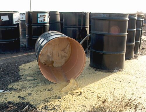 Environmental groups call for faster action after two dozen steel oil drums found leaking
