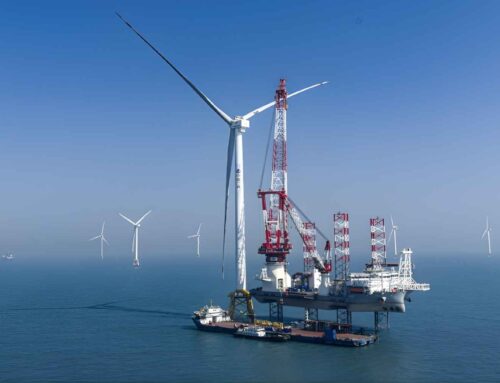 China has brought a giant offshore wind turbine of up to 20 MW online off the coast of Hai