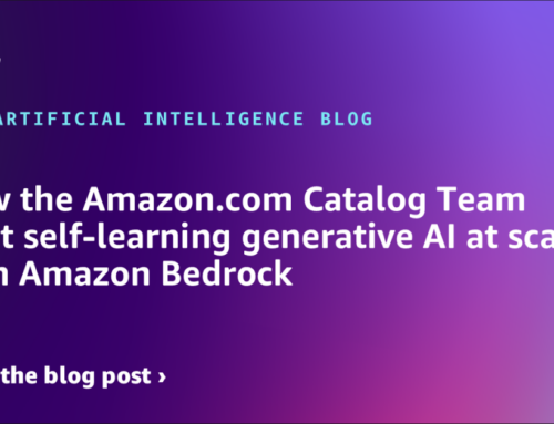 How the Amazon.com Catalog Team built self-learning generative AI at scale with Amazon Bed