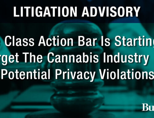 The Class Action Bar Is Starting To Target The Cannabis Industry For Potential Privacy Vio