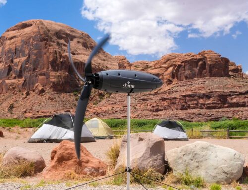 Water Bottle–Sized Wind Turbine Provides Power Anywhere With a Breeze