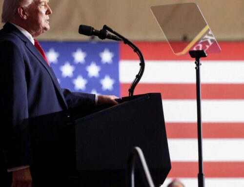 Rambling Trump claims electric vehicles ‘make the environment dirtier’