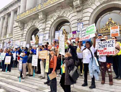 Hundreds rally against proposed budget cuts to San Francisco’s Environment Department