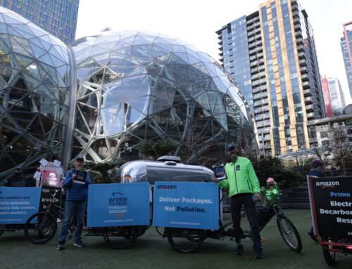 As Amazon Sees Record Profits, Customers Say ‘Start Delivering Climate Action’