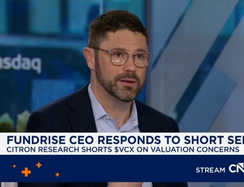 Fundrise CEO on valuation concerns: Investors should hold venture capital in their portfol