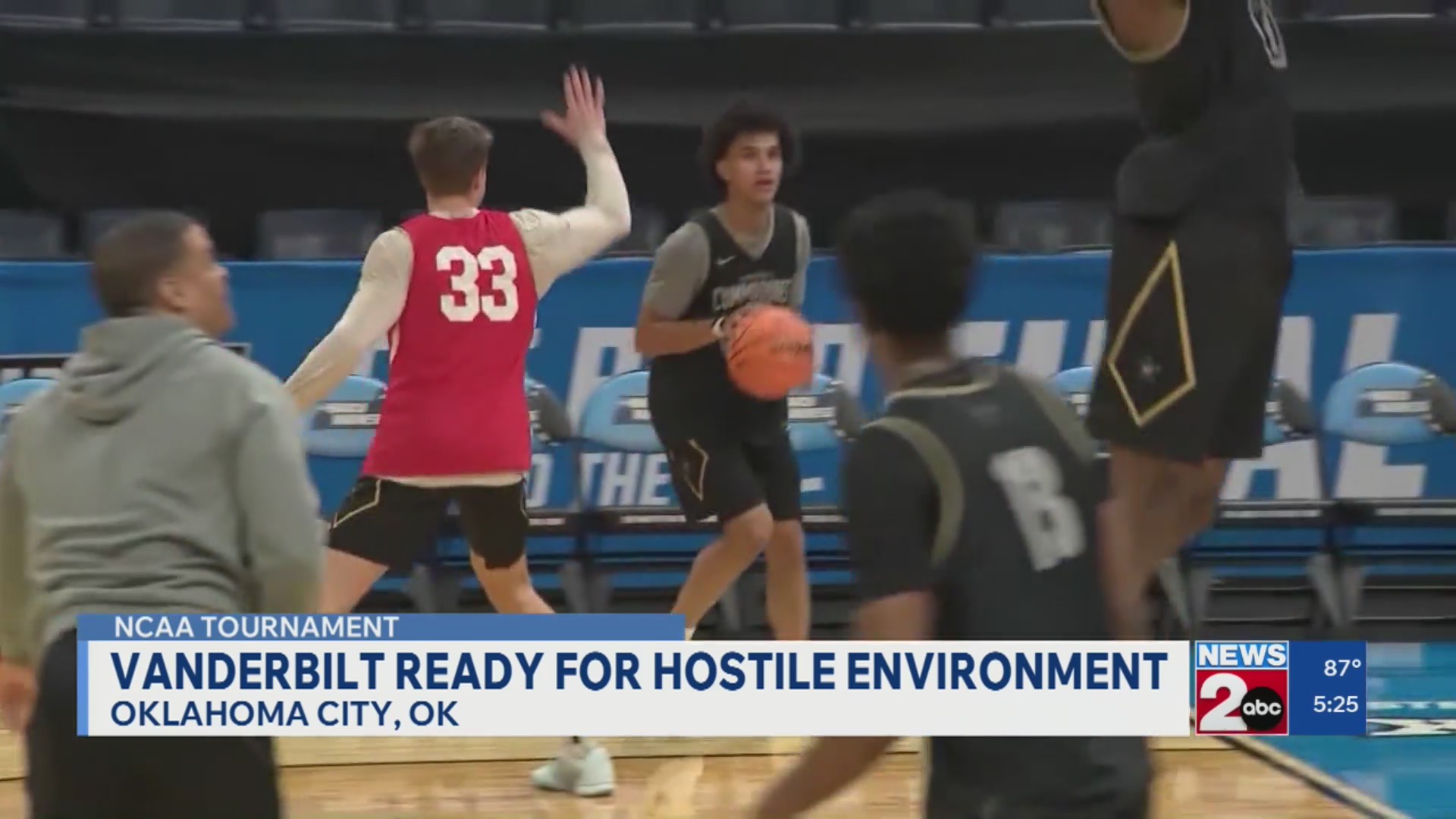 Vanderbilt ready for hostile environment while playing Nebraska in NCAA basketball tournament