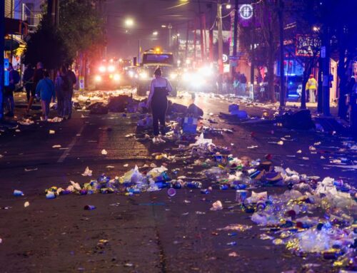 How many bottles, throws were recycled over Mardi Gras in New Orleans? See the numbers.