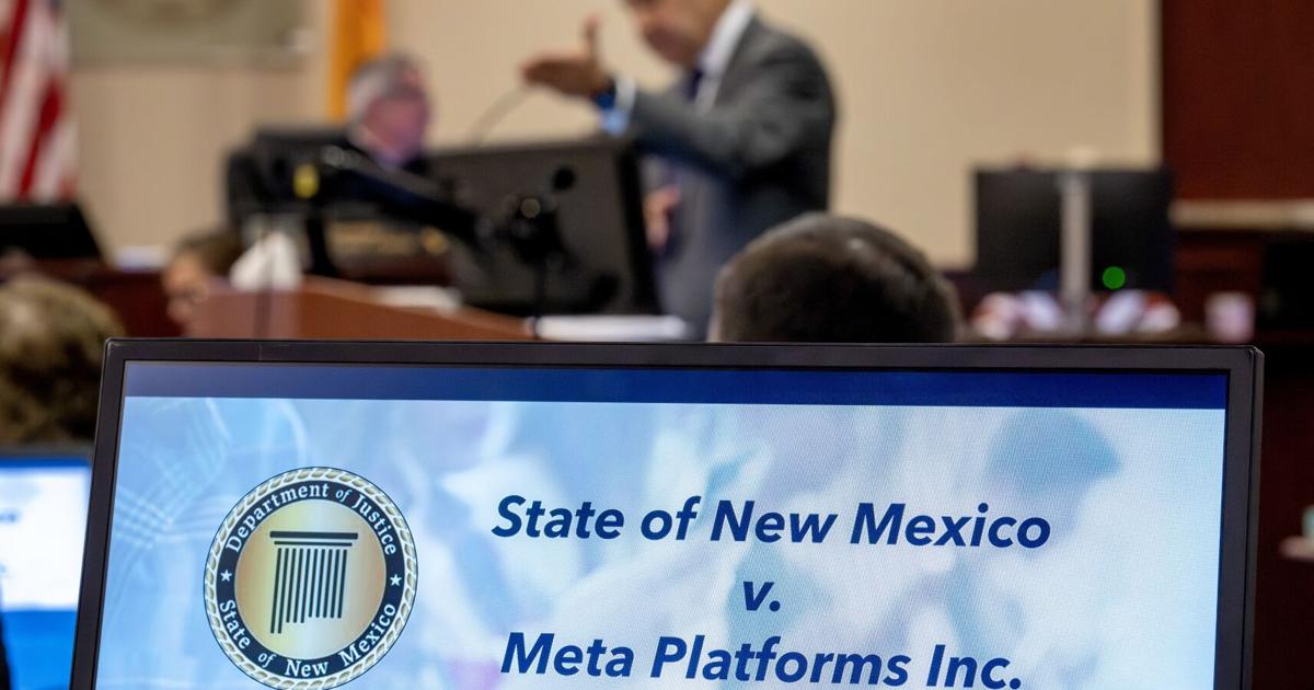 Now it’s Meta’s turn: New Mexico rests case against social media giant