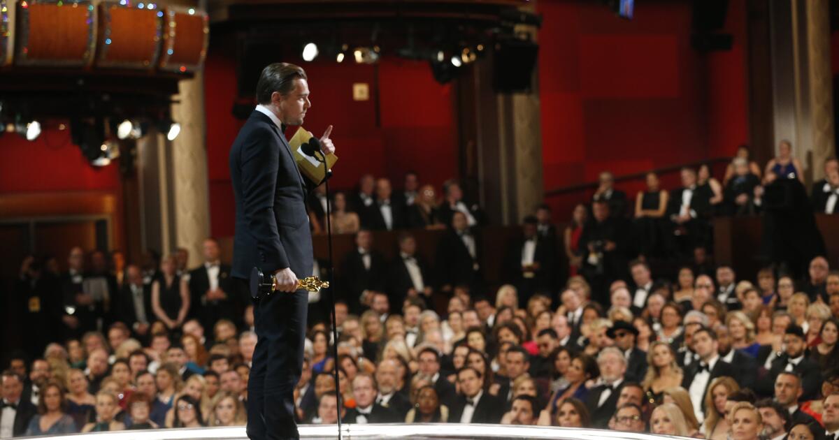 At the 2026 Oscars, no one brought up climate change or the war in Iran