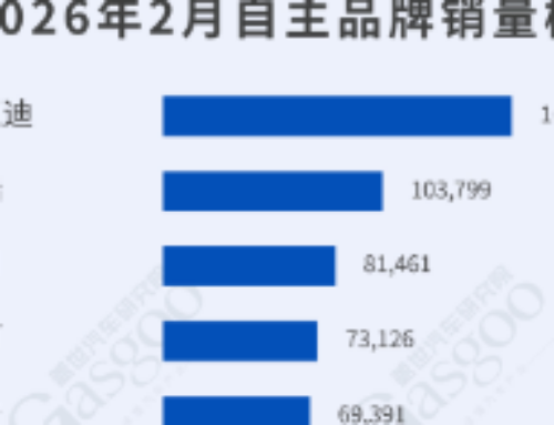 China Passenger Car Brand Sales Rankings for February 2026