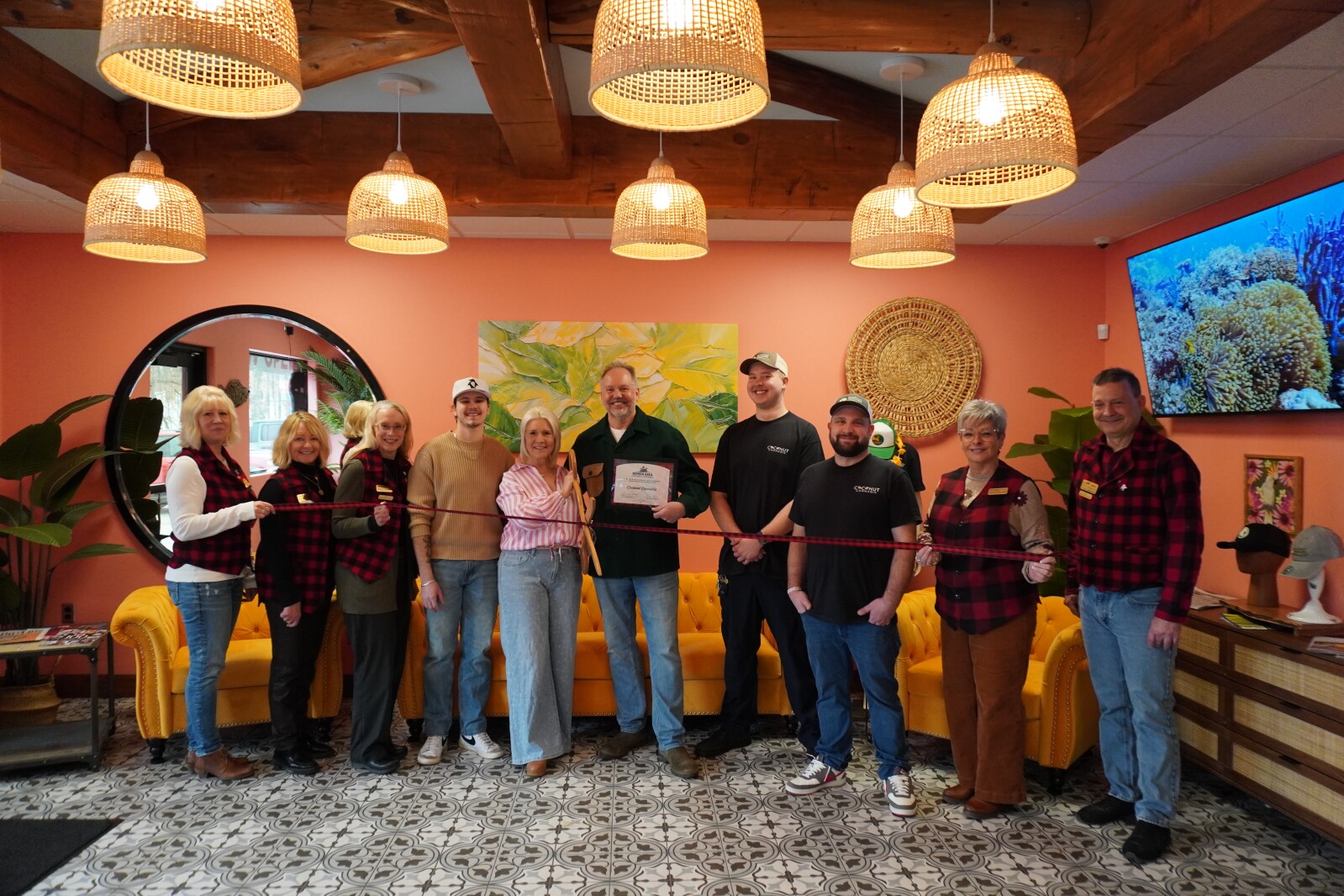 Bemidji Chamber Ambassadors welcome Coconut Cannabis