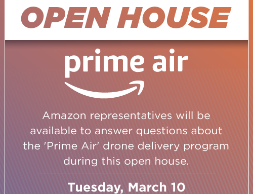 Amazon Hosts “Prime Air” Drone Delivery Open House Tuesday