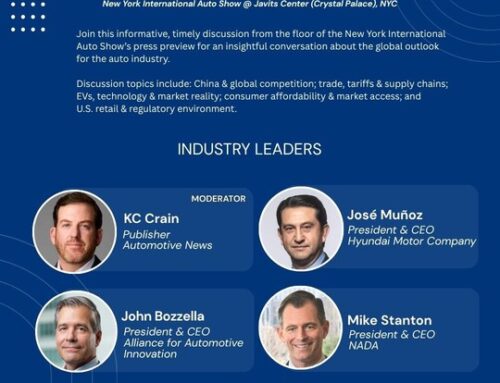 New Program at New York International Auto Show to Examine Global Industry Outlook