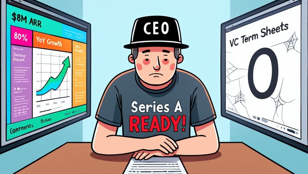 Dear SaaStr: We’re At m ARR Growing 90% But Can’t Get a VC To Give Us a Term Sheet