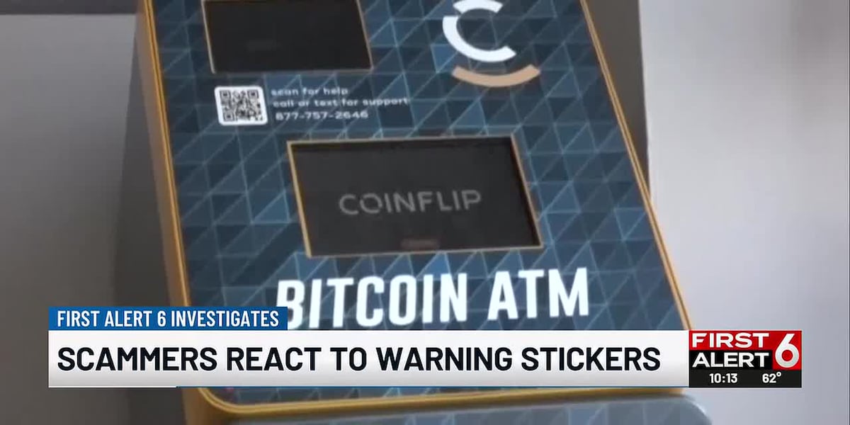 Douglas County Sheriff: scammers post fake ads to discredit Bitcoin ATM warning stickers
