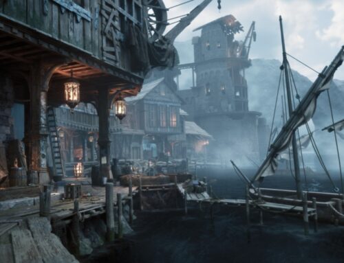 Check Out This Mysterious Environment with an Eerie Atmosphere