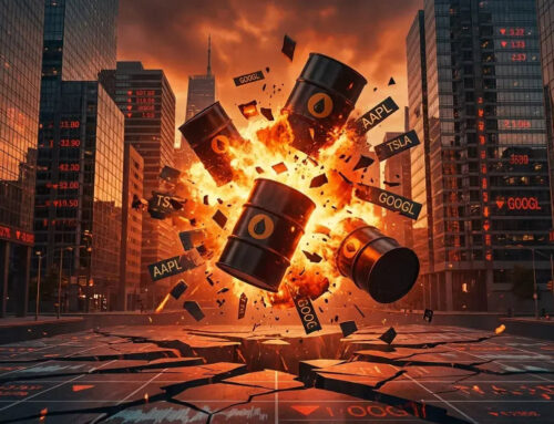 Apple, Tesla, and Alphabet All Sinking As Oil Prices Explode Higher