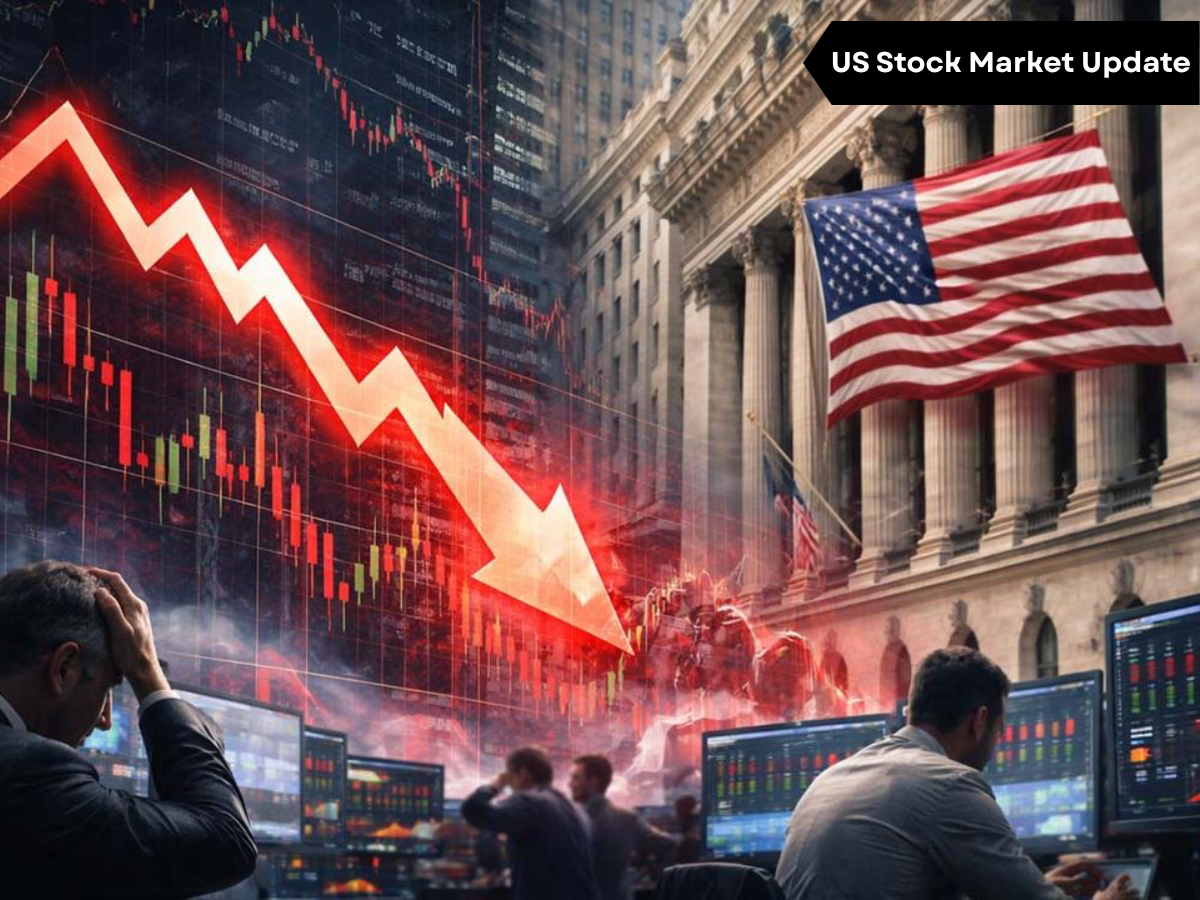 US Stock Market Today: Dow Falls 177 Points, S&P 500 & Nasdaq Slide Deep into the Red Amid