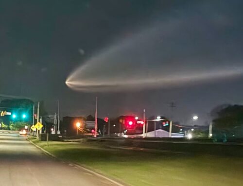 PICTURES: SpaceX Falcon 9 rocket seen over Upstate skies