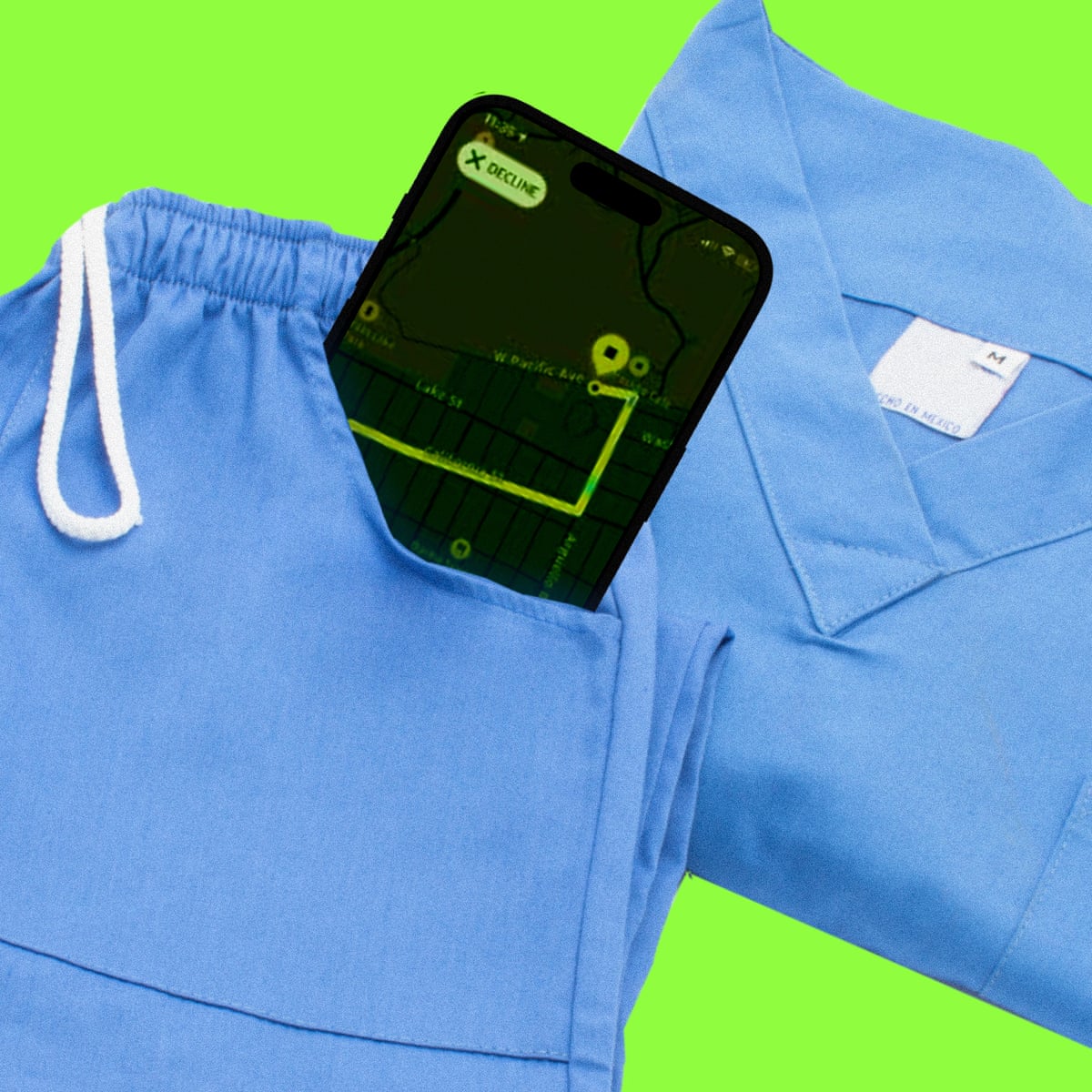 ‘Uber for nurses’: gig-work apps lobby to deregulate healthcare, report finds