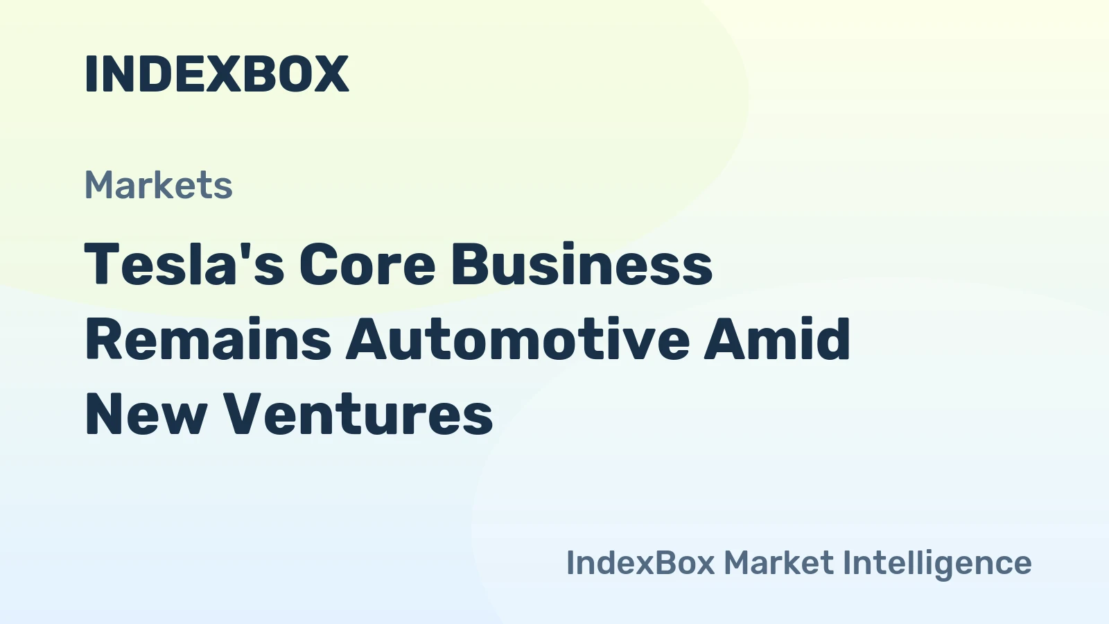 Tesla’s Core Business Remains Automotive Amid New Ventures