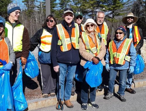 Clean Up Bedford volunteers