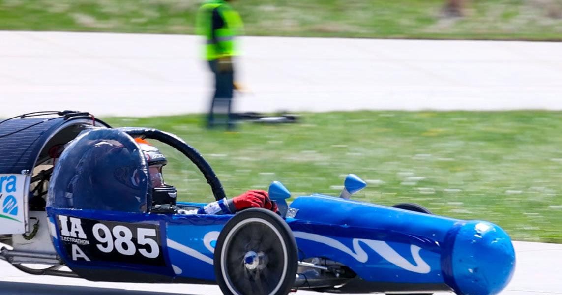 Student-built electric vehicles power up at EVERON race